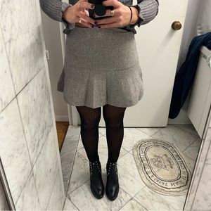 Zara Knit Mini Skirt Size Small